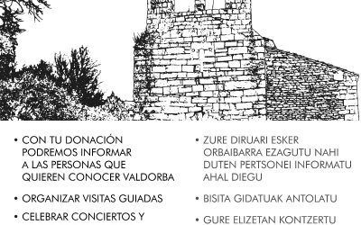 ¿Nos ayudas a seguir trabajando por Valdorba?