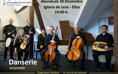 Concierto estreno de Danserie en la iglesia románica de Leoz