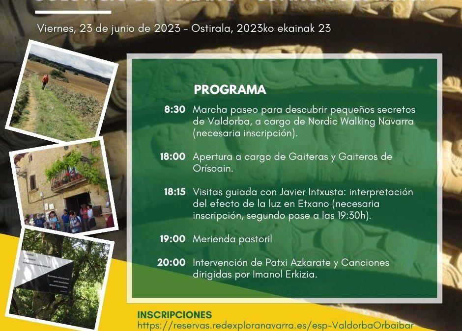 Celebración del Solsticio de Verano en Etxano 2023