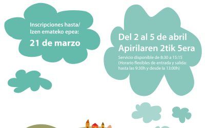 Colonias Rurales de Semana Santa – Aste Santuko Landa Udalekuak