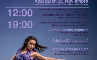 Enceuntro por el día contra la violencia de genéro en Leoz/Leotz