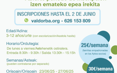 Colonias Rurales de Verano -2025- Udako Landa Udalekuak